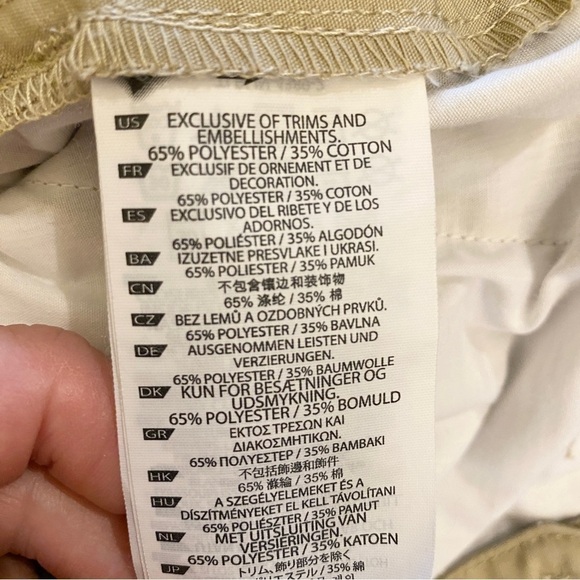 5.11 Tactical 8 Women's Taclite Pro Cargo Pants Rip Stop Style 64360 Beige Tan - Picture 10 of 13